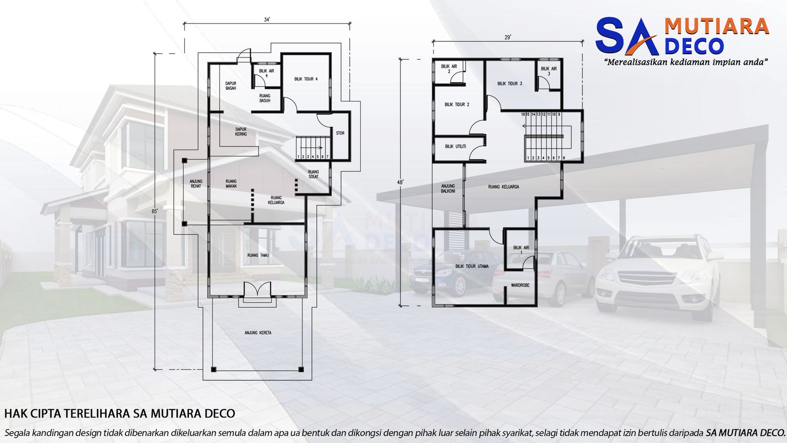 Mutiara Sentosa 2605 - Floor Plan